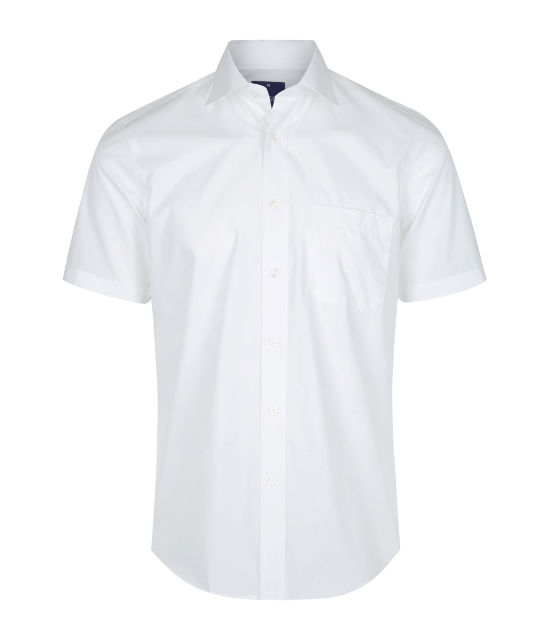 Men's Premium Poplin Short Sleeve Shirt - 1272S (4 colours)