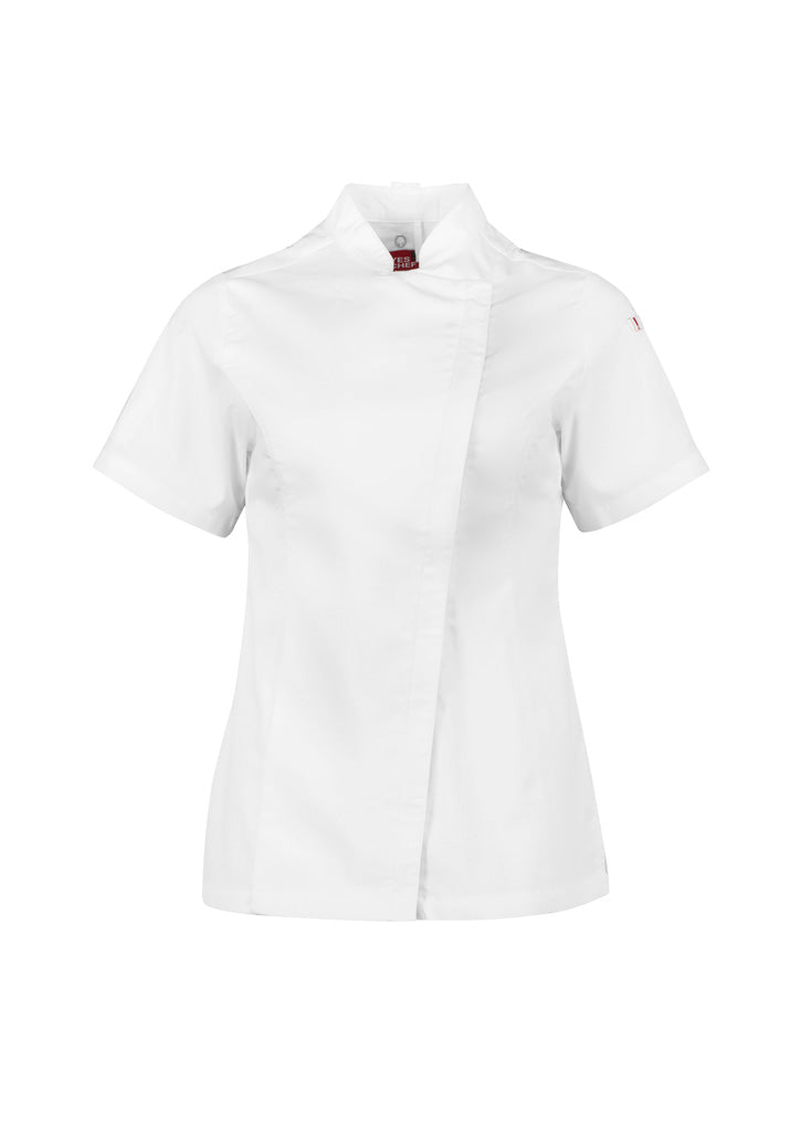 Women's Alfresco Short Sleeve Chef Jacket - CH330LS