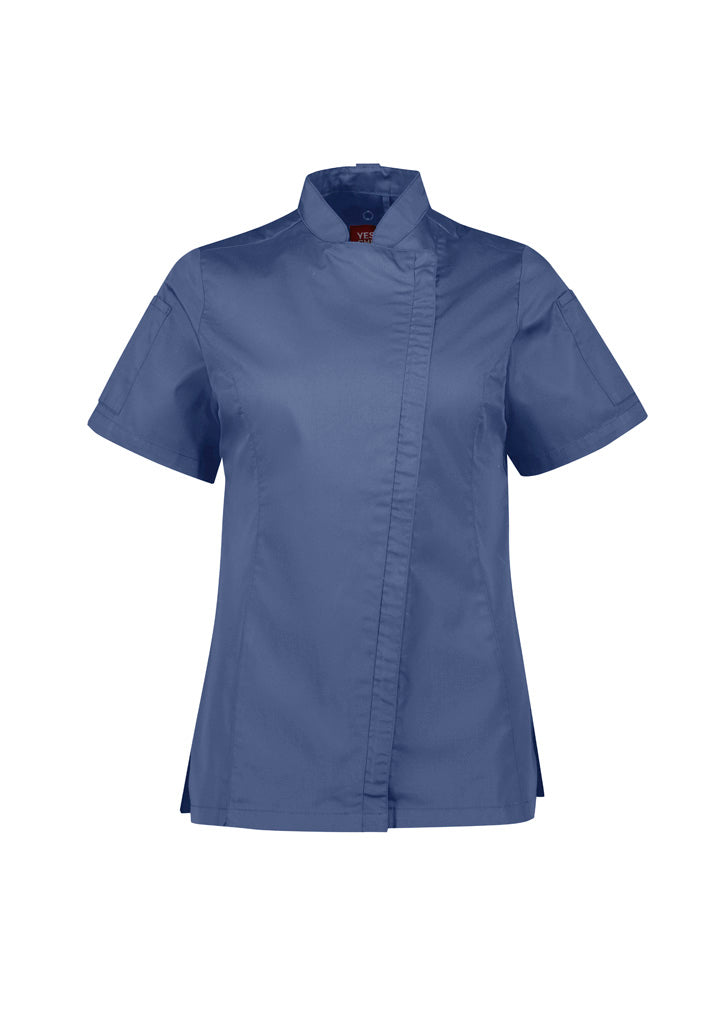 Women's Alfresco Short Sleeve Chef Jacket - CH330LS