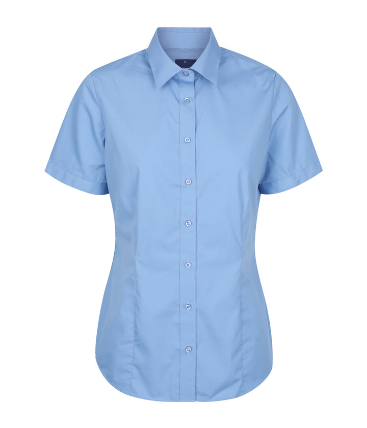 Women's Premium Poplin Short Sleeve Shirt - 1520Ws