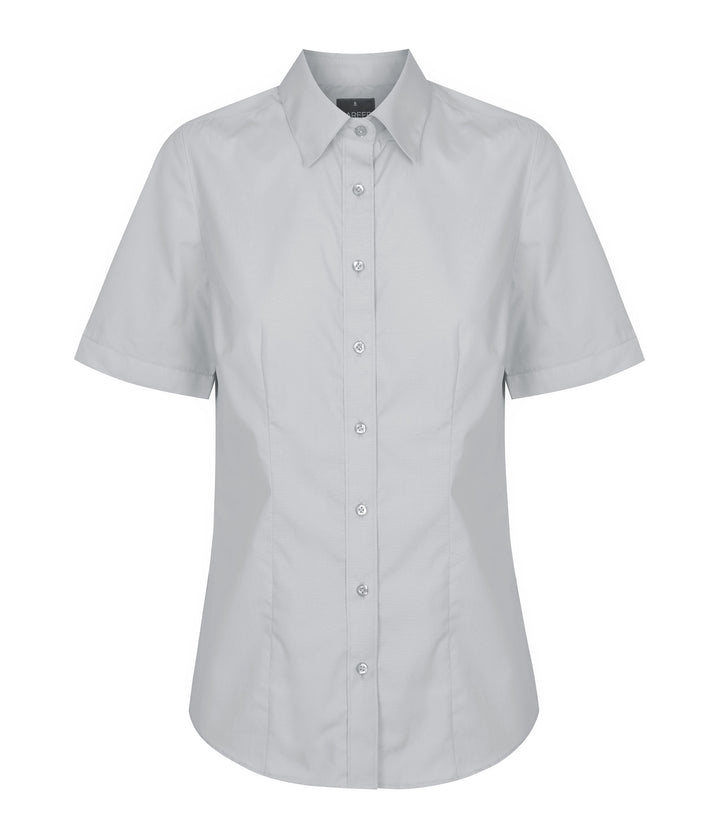 Women's Premium Poplin Short Sleeve Shirt - 1520Ws