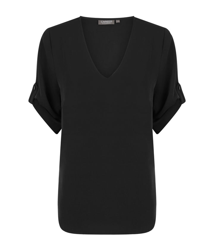 V Neck Top - 1800WZ (Sleeve Up)