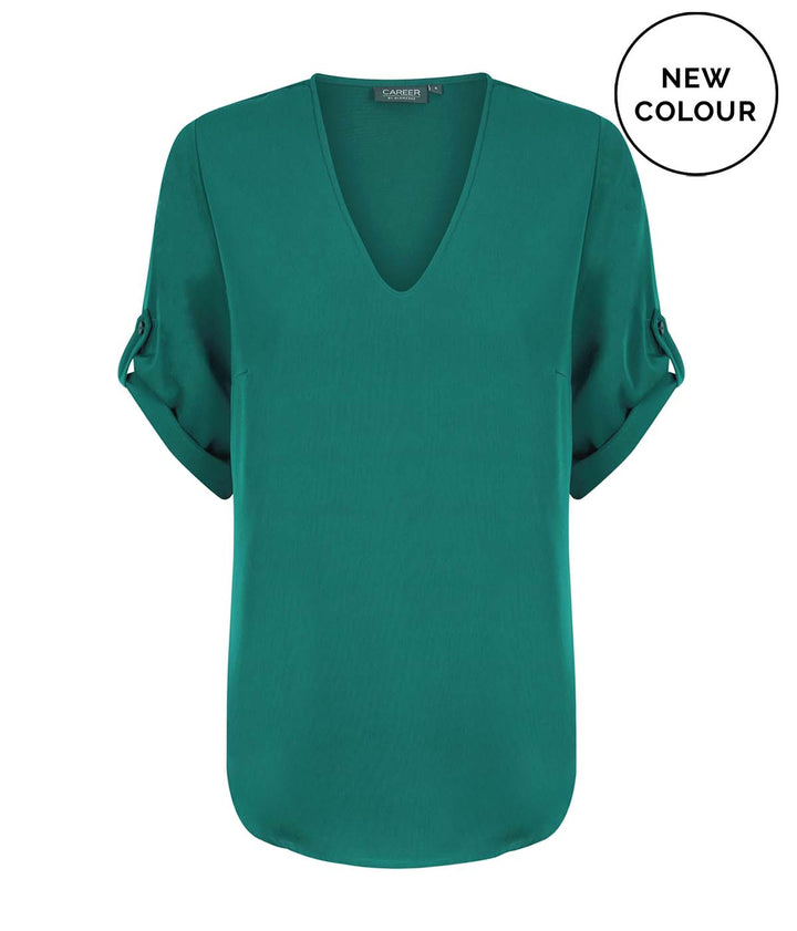 V Neck Top - 1800WZ (Sleeve Up)