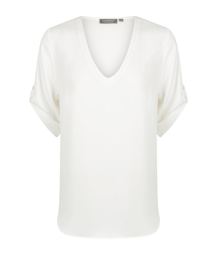 V Neck Top - 1800WZ (Sleeve Up)