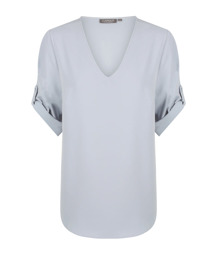 V Neck Top - 1800WZ (Sleeve Up)