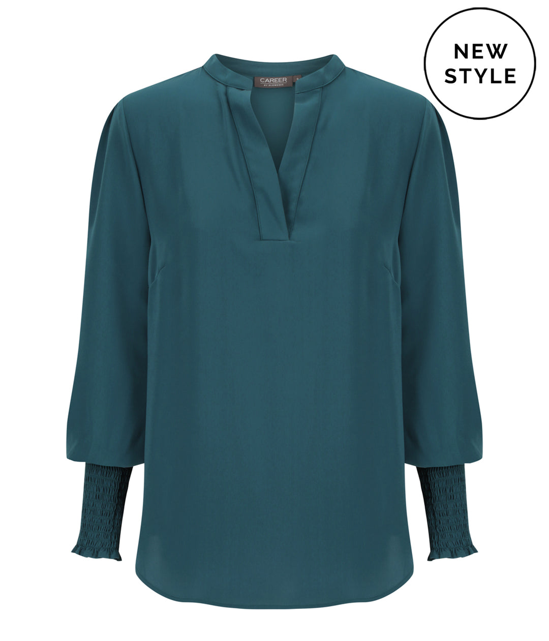 Marni Recycled Poly 1/2 Placket Top - 1805WL