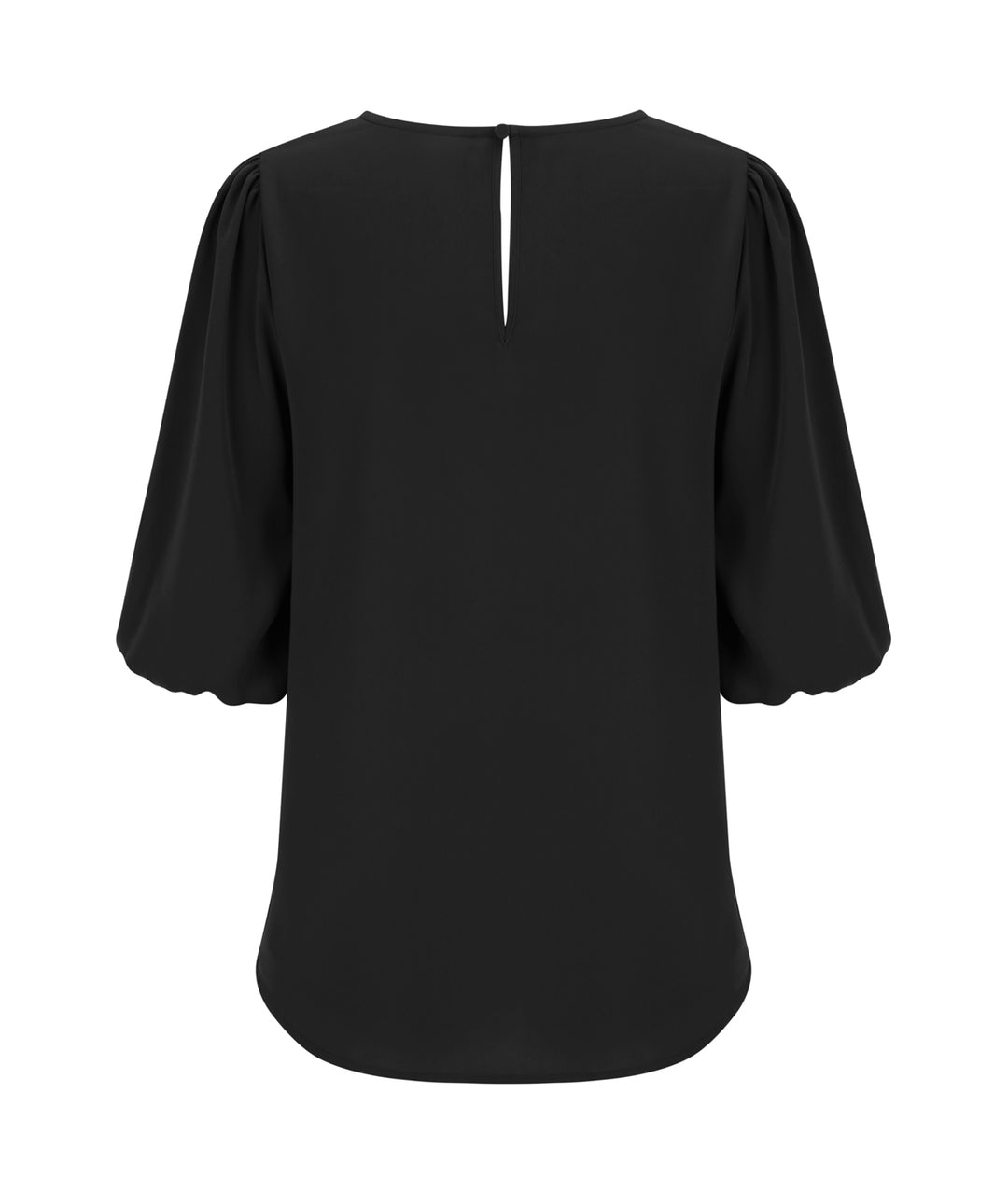 Poppy Recycled Poly Puff Sleeve Top - 1807WS