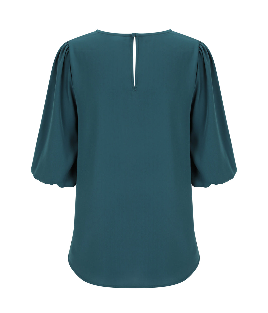 Poppy Recycled Poly Puff Sleeve Top - 1807WS