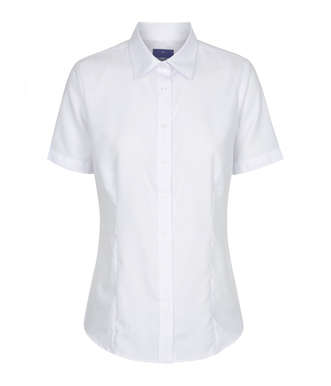 Women's Ultimate White Short Sleeve Shirt - 1908WS