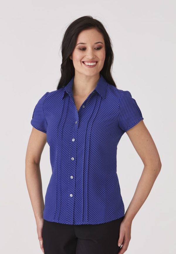 City Stretch Spot Short Sleeve Shirt - 2173 (3 Colours)