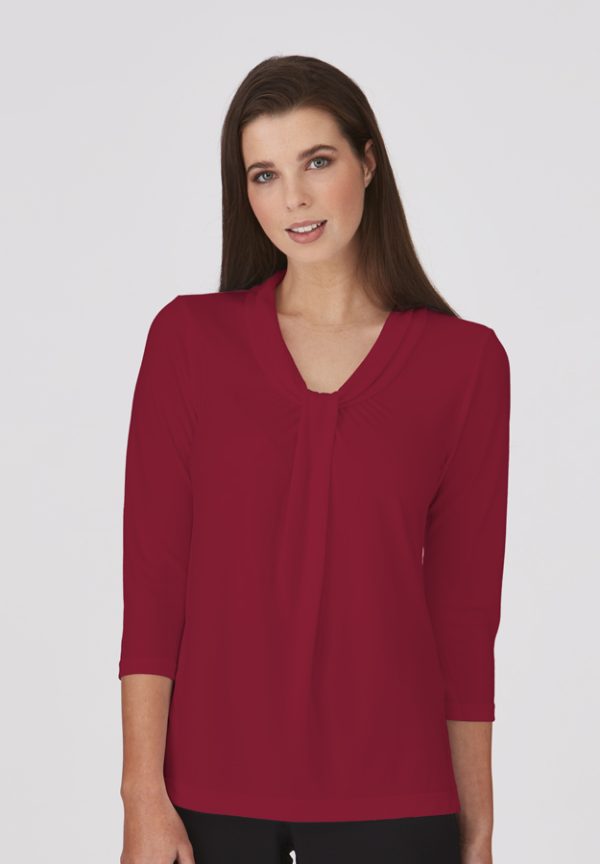 Pippa Knit 3/4 Sleeve Shirt - 2221