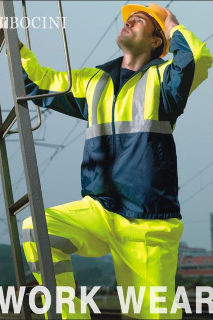 Hi Vis 3 in 1 Safety Jacket with Reflective Tape SJ0642