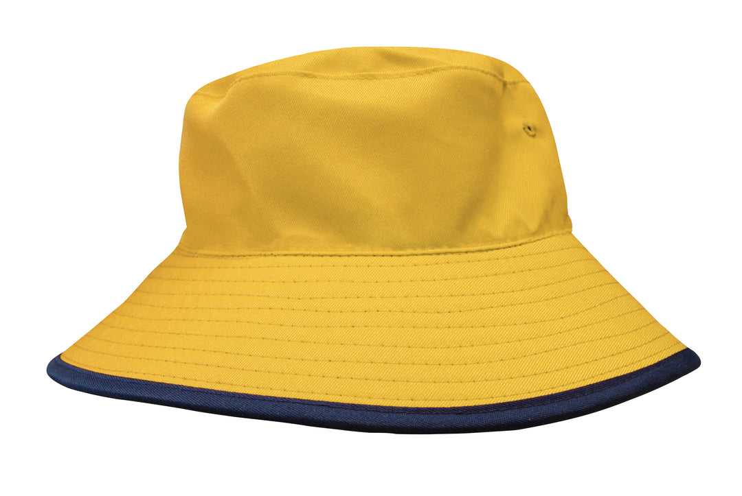 Reversible Breathable Poly Twill Bucket Hat - 3935