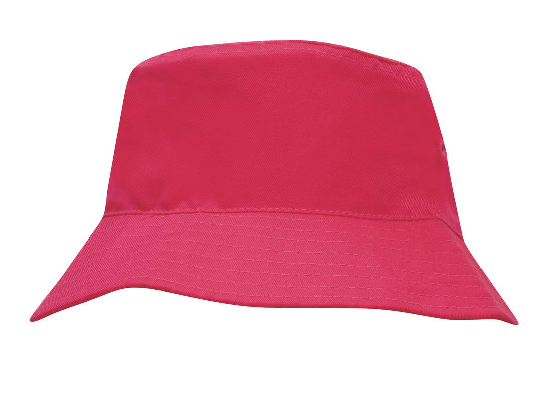 Breathable Poly Twill Youth Bucket Hat - 3940