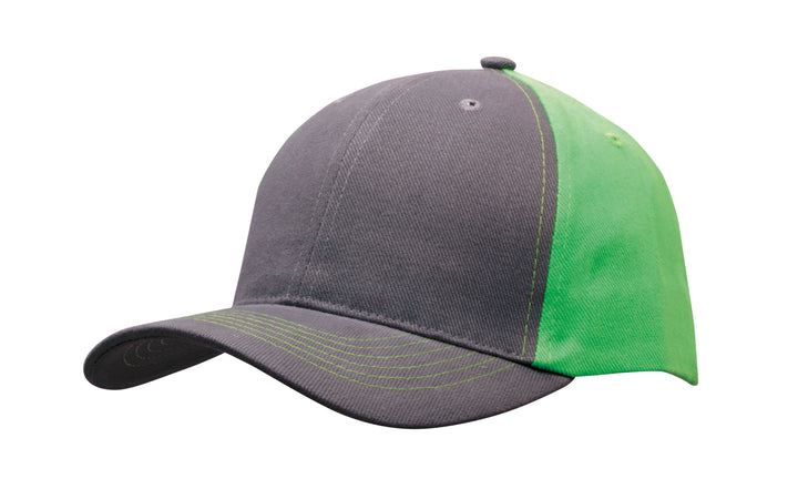 Brushed Heavy Cotton Contrast Cap - 4001