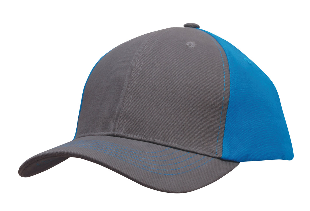 Brushed Heavy Cotton Contrast Cap - 4001