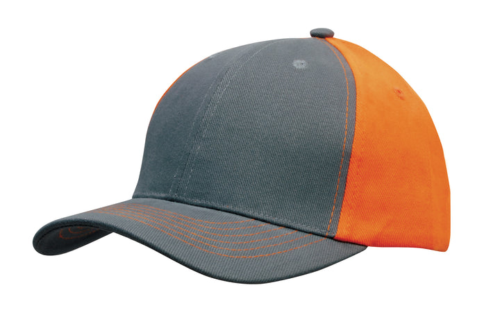 Brushed Heavy Cotton Contrast Cap - 4001