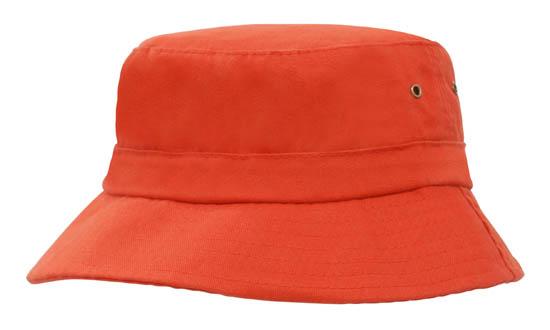 Brushed Sports Twill Childs Bucket Hat - 4131