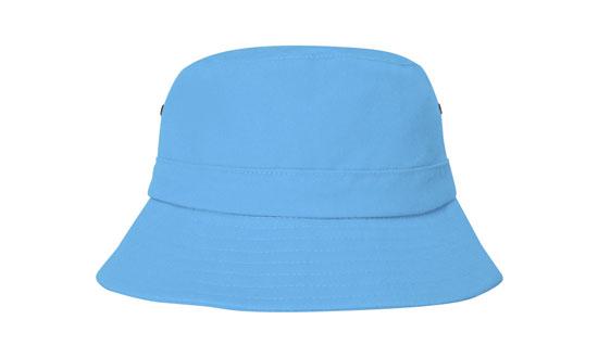 Brushed Sports Twill Youth Bucket Hat - 4133