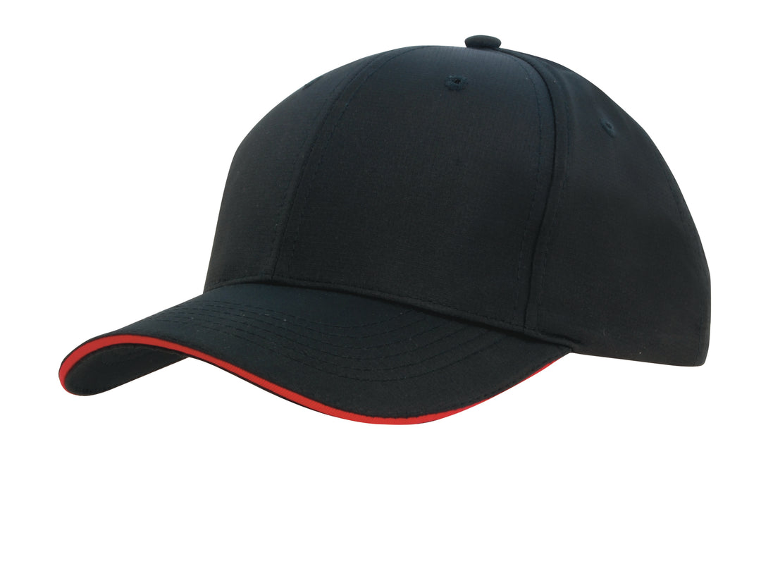 Sports Ripstop Cap with Sandwich Trim - 4149