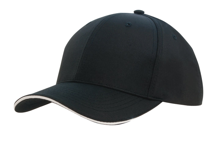 Sports Ripstop Cap with Sandwich Trim - 4149