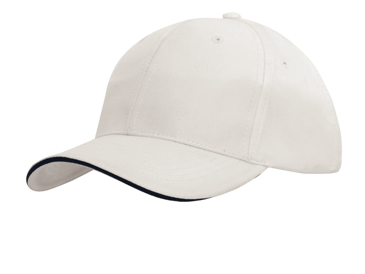 Sports Ripstop Cap with Sandwich Trim - 4149