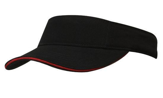 Brushed Heavy Cotton Visor - 4230