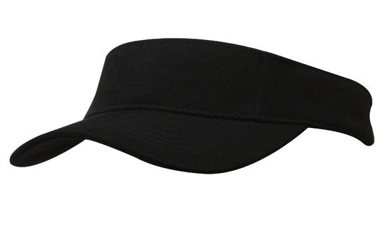 Brushed Heavy Cotton Visor - 4230