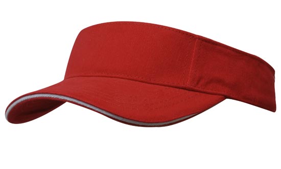 Brushed Heavy Cotton Visor - 4230