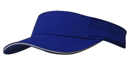 Brushed Heavy Cotton Visor - 4230