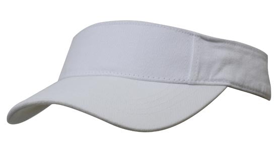 Brushed Heavy Cotton Visor - 4230