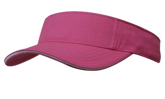 Brushed Heavy Cotton Visor - 4230