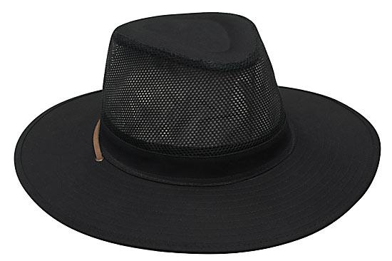 Safari Cotton Twill & Mesh Hat - 4276