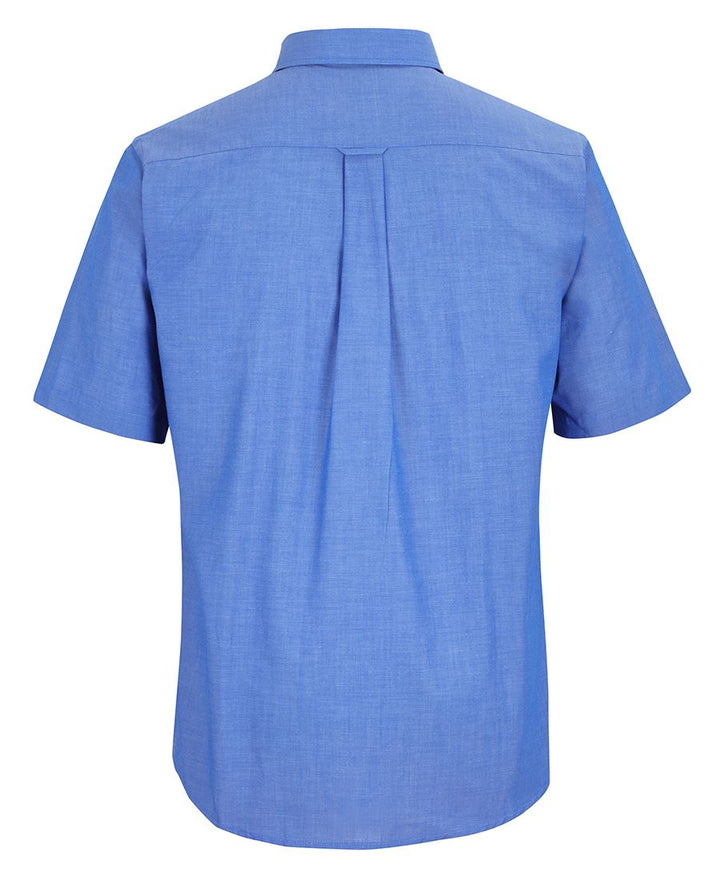 JB’s Short Sleeve Indigo Chambray Shirt - 4ICS