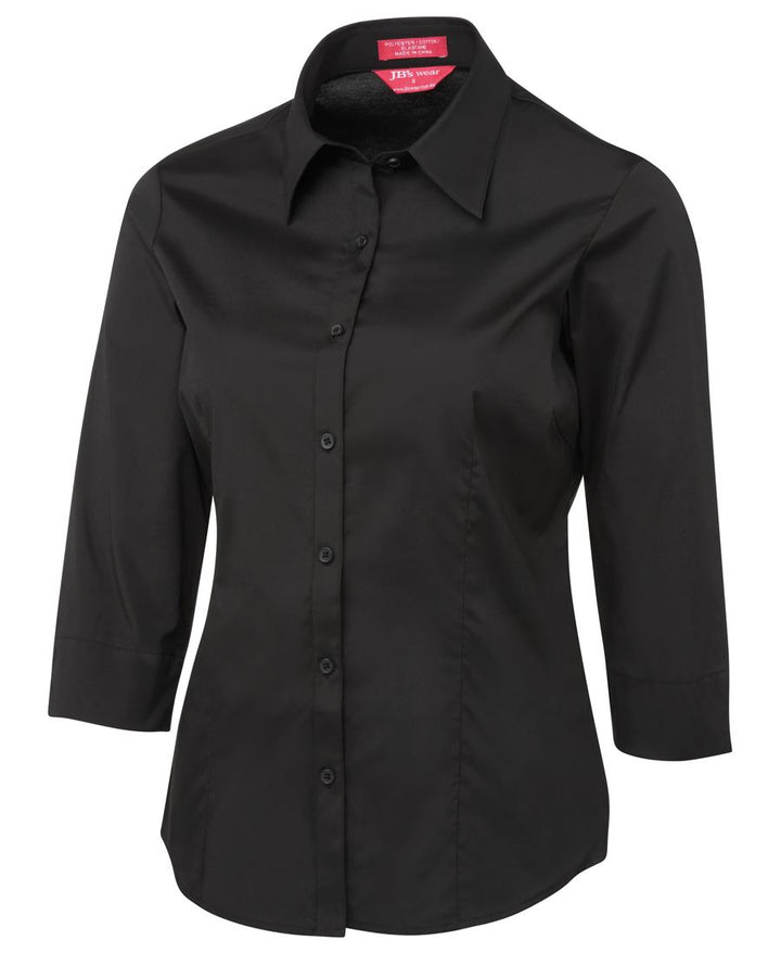 JB's Ladies Urban 3/4 Poplin Shirt - 4PLU3