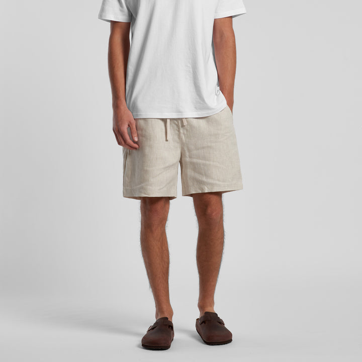 Mens Linen Shorts - 5919