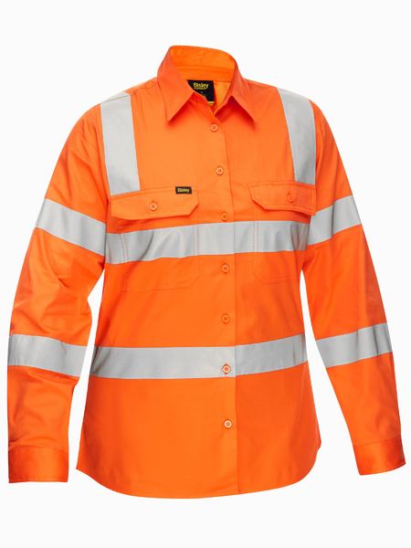 Women's Taped Biomotion Cool Lightweight Hi Vis Shirt  - BL6016T