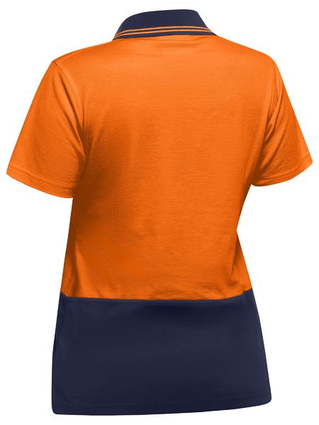 Women's Hi Vis V-Neck Polo - BKL1234