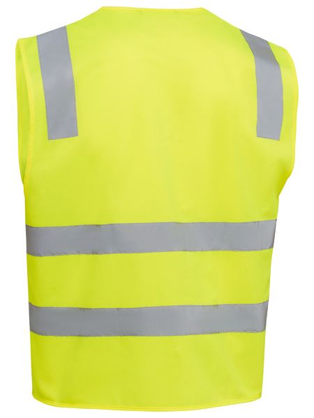 Taped Hi Vis Safety Zip Vest - BV0341T