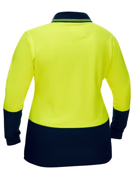 Women's Hi Vis V-Neck Polo - BKL6234