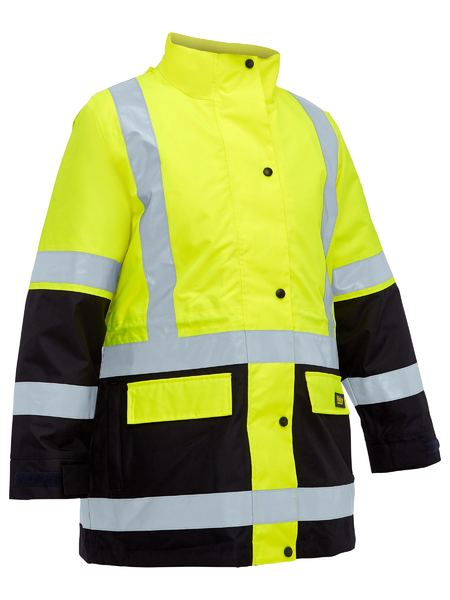 Women's Taped Hi Vis 5 in 1 Rain Jacket - BKL6975