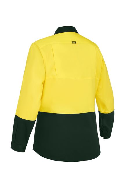 Women's Cool Lightweight Hi Vis Drill Shirt - BL6895