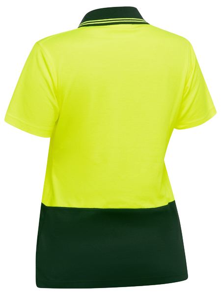 Women's Hi Vis V-Neck Polo - BKL1234