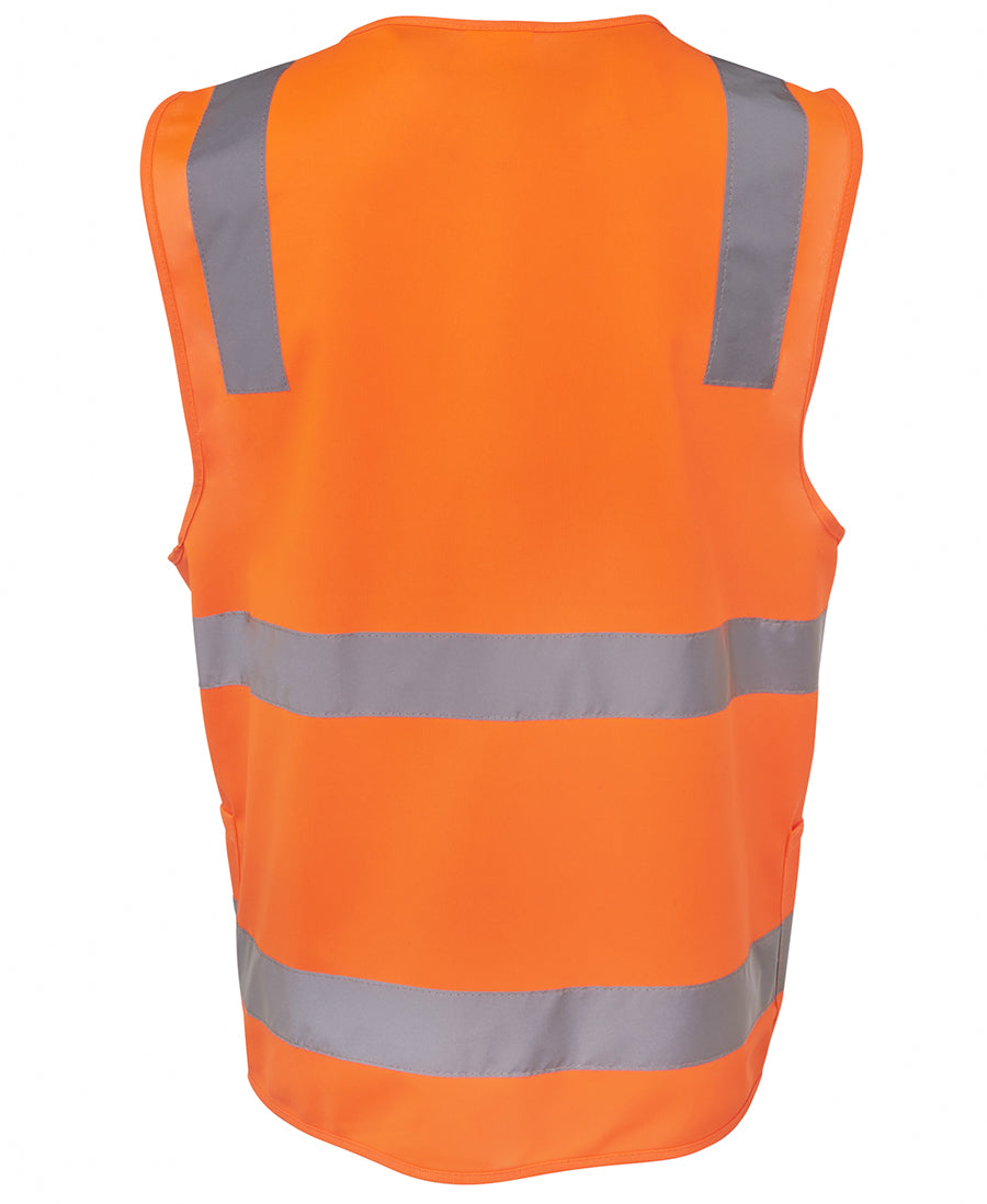 JB'S Hi Vis (D+N) Zip Safety Vest - 6DNSZ