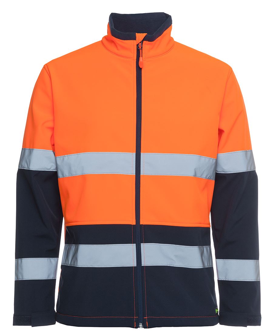 JB's Hi Vis (D+N) Three Layer Softshell Jacket - 6DWJ