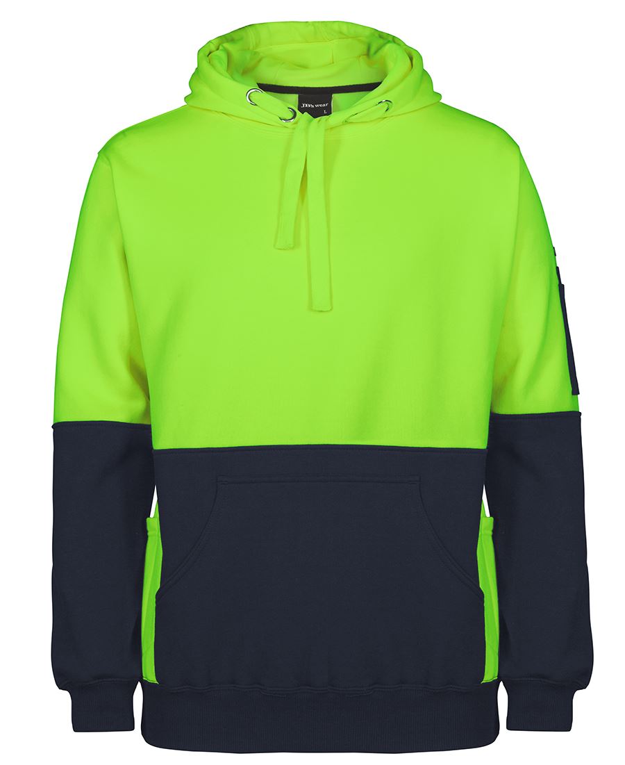 JB's Hi Vis 330G Pull Over Hoodie - 6HVPJ