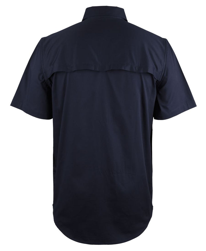 JB'S Close Front Short Sleeve 150G Work Shirt - 6WKCF