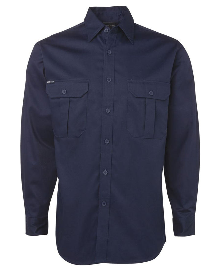 JB'S L/S 190G Work Shirt 6WLS