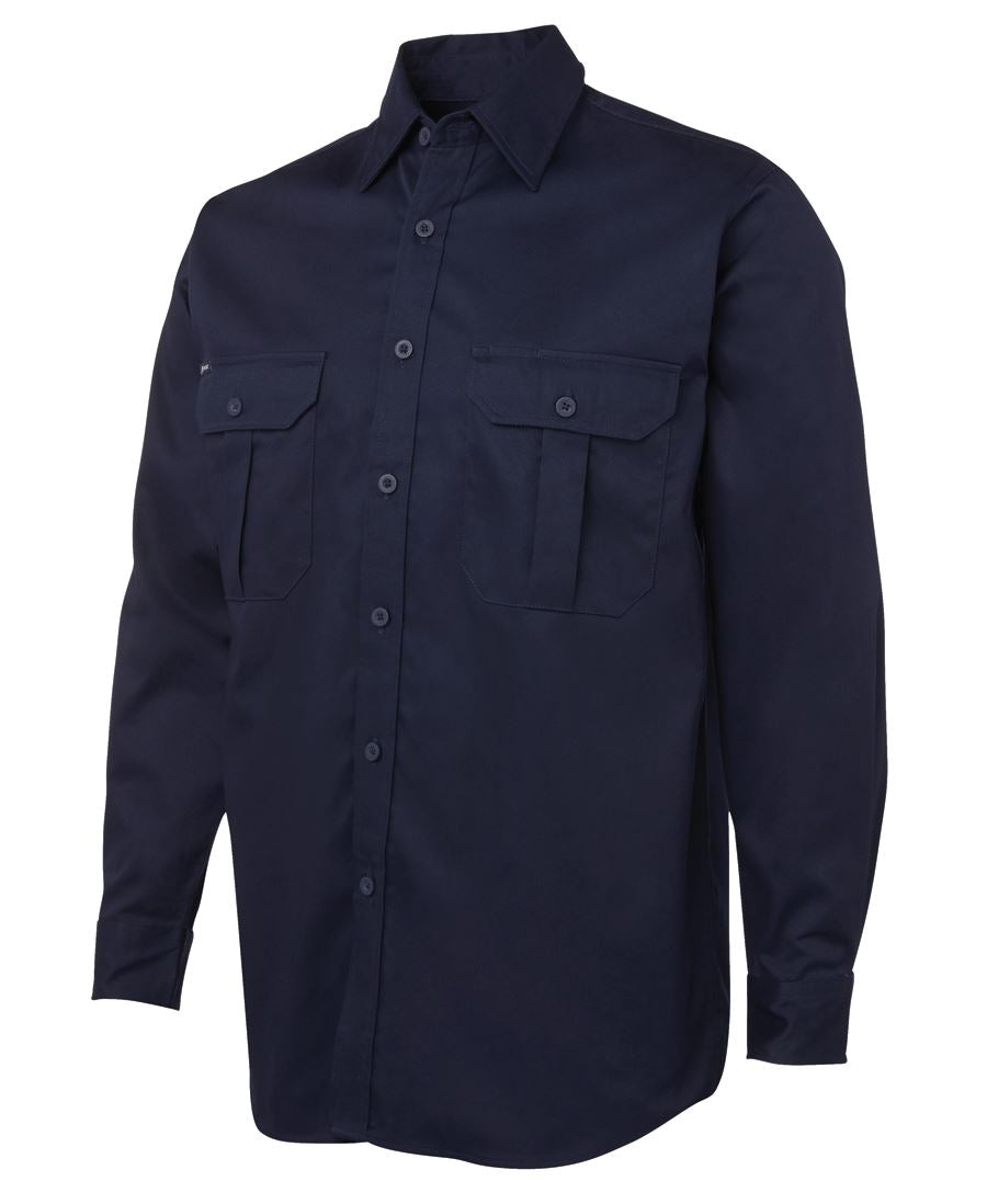 JB'S L/S 190G Work Shirt 6WLS