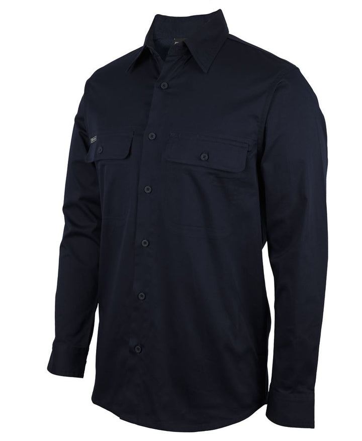 JB'S Long Sleeve Stretch Work Shirt - 6WLSS